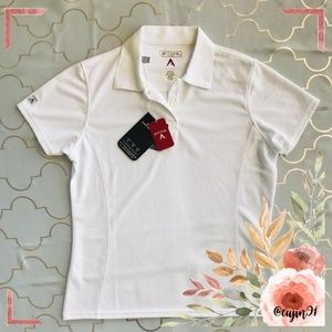NWT ANTIGUA Athletic Desert Dry Polo Shirt S